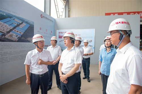 市委書記劉運(yùn)來集團(tuán)調(diào)研 集團(tuán)董事長徐鵬強(qiáng)、總裁朱九洲陪同